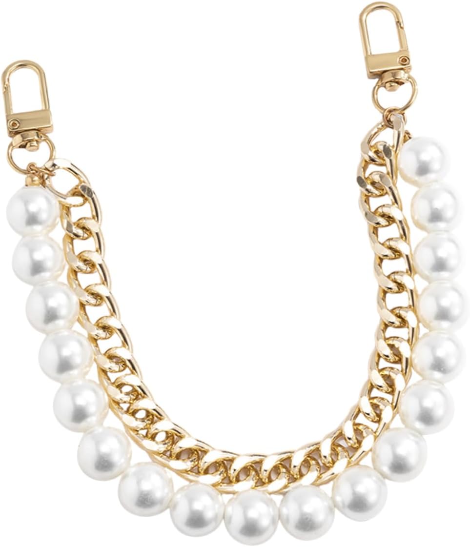 Fashion Handbag Pearl Bead Chain Replacement Accessory