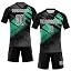 Black and Grey and Green