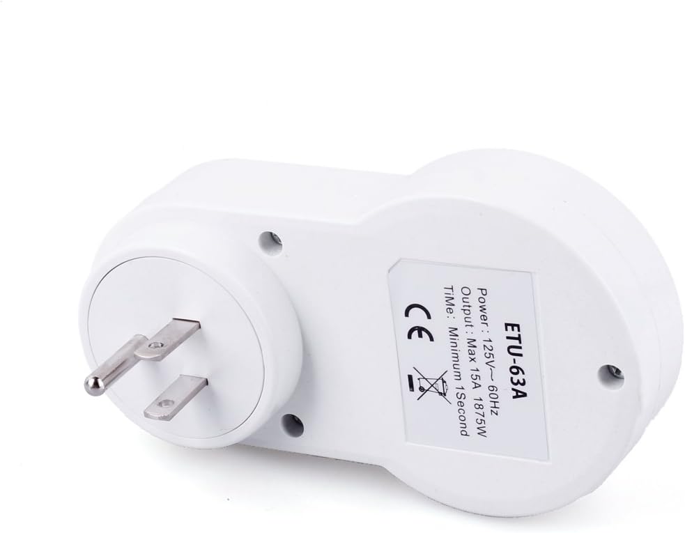 Digital Programmable Timer Socket Plug Wall Home Plug-in switch Energy-Saving Outlet (DT-01)