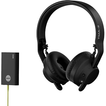 Aiaiai TMA-2 DJ Wireless - Wireless DJ Headphones with Ultra Low Latency, 20+ Hours Playback, Durable Lightweight Design, Hig