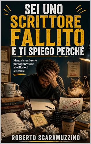 Sei uno scrittore fallito e ti spiego perché: Manuale semi-serio per sopravvivere alle illusioni letterarie (Laboratorio di scrittura Vol. 2) (Italian Edition)