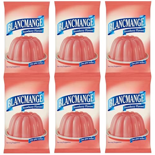 Blancmange Bundle With Pearce Duffs Strawberry Blancmange 35g (6 Pack)