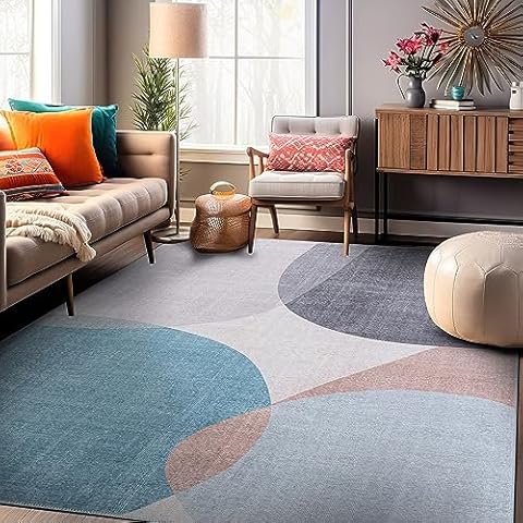 Rugshop 5'x7' Geometric Area Rug Cover
