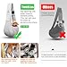 Tomkas Dog Carrier Sling - Pet Carrier for Small Dogs and Cats, Adjustable Strap, Zip Pocket, Snap Closure (Grey, M - Adjustable Strap Eu)