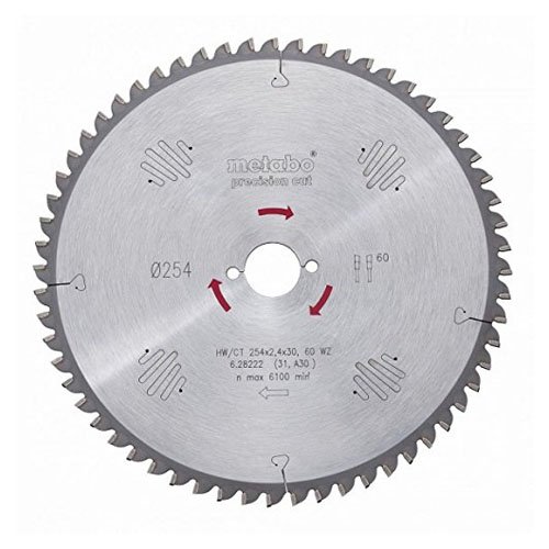 One-Day Sale: Up to 50% Off Metabo 628035000 Circular Saw-Blade HW/CT 190x30, 48 WZ, Green