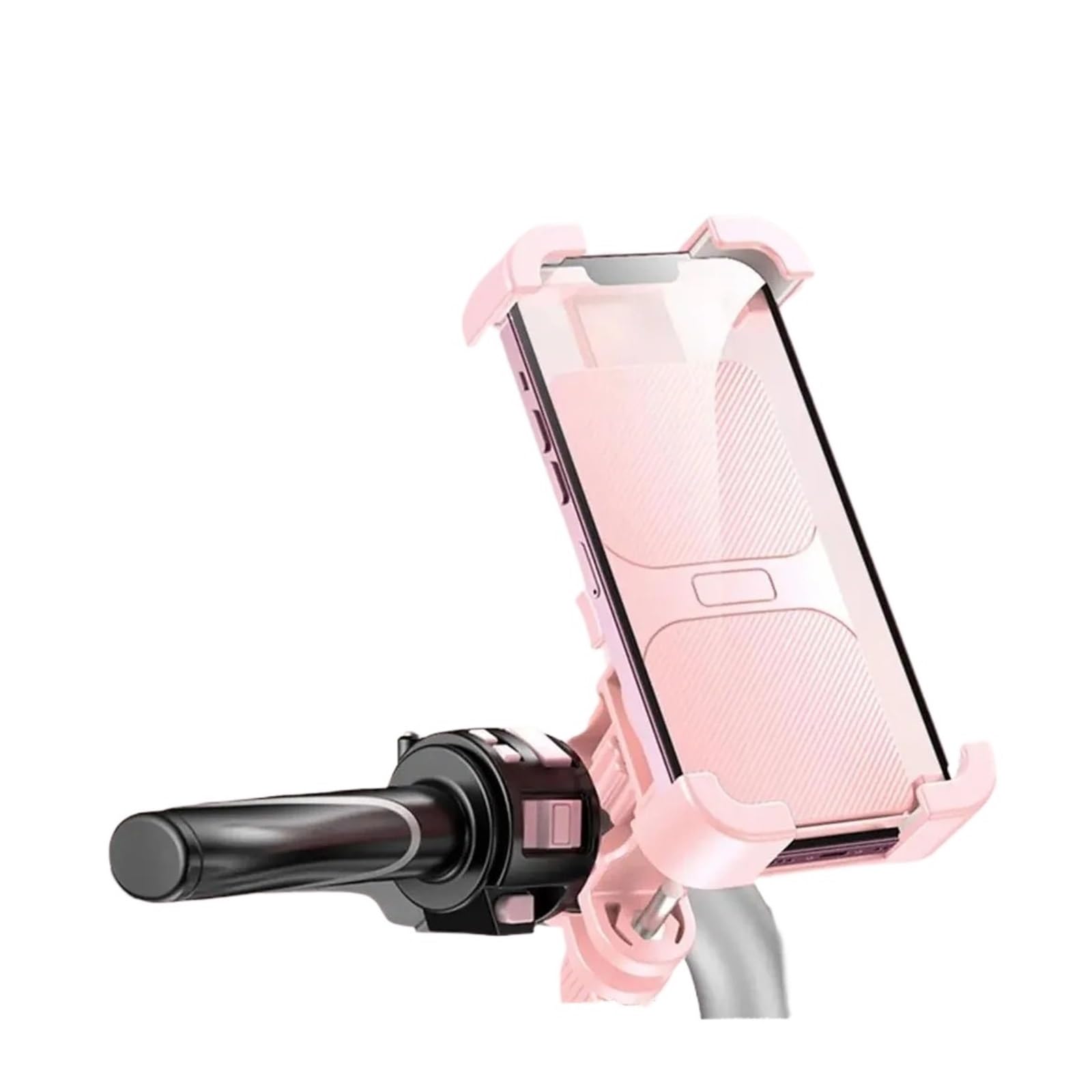 Support Navigation GPS Support De Téléphone Rotatif À 360° pour Vélo Électrique, Adapté Au VTT Et La Moto(Pink Style B)