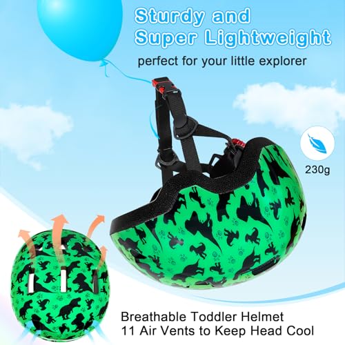 Image of Toddler Helmet, Baby Infant Kids Bike Helmet for Kids Age 1-3 /2-4 /3-5 /5-8 Adjustable Toddler Bike Helmets for Boys Girls for Scooter Skateboard Cycling