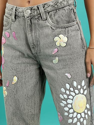 Image of Tokyo Talkies Women's Dad Fit Regular Jeans| High-Rise| Jeans Pant