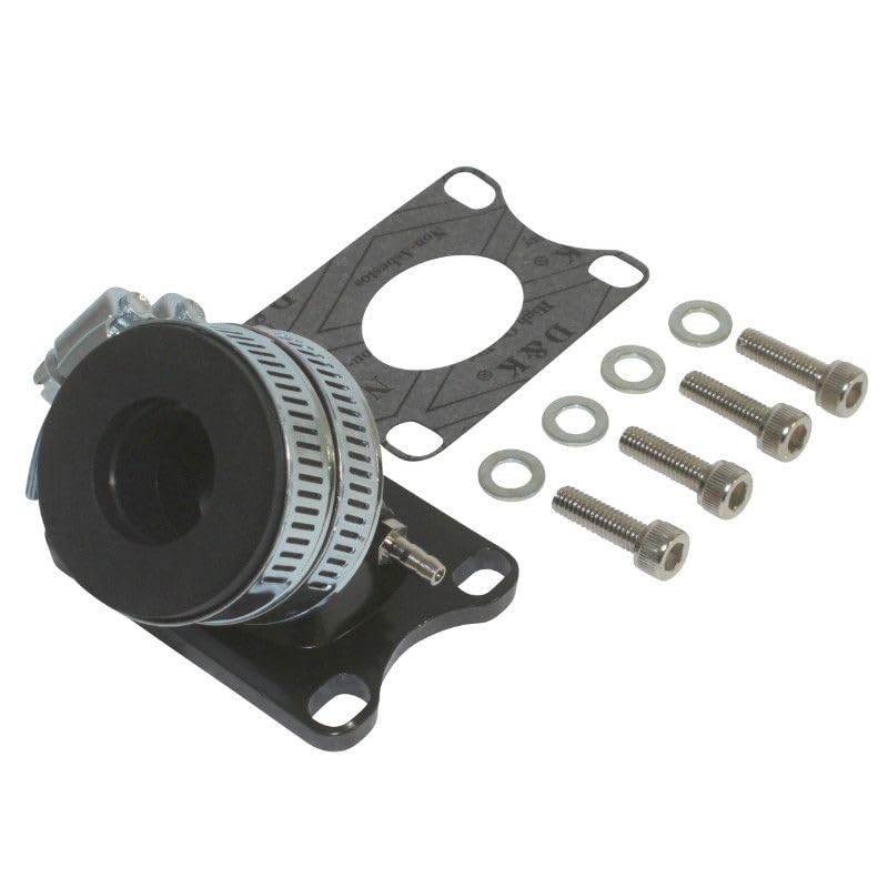 cyclingcolors Tubo Collettore di Aspirazione moto scooter ciclomotori compatibile con am6 minarelli mbk x power yamaha tzr peugeot xps rieju rs1 diametro 24mm