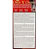 Over'N'Over Reusable Glass Etching Stencils Durable Self-Stick Designs for Glass, Mirrors, and Ceramics with Armour Etch Cream 5 x 8 Stencil Sheet - Assorted