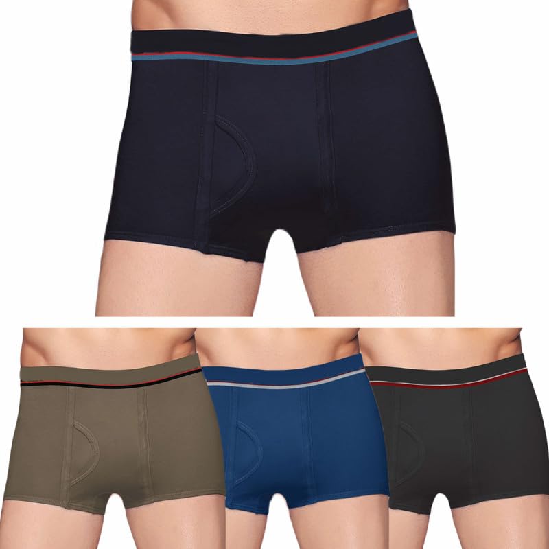 Image of INNERO Race Mens Underwear | Cotton Trunk for Men | Attractive Solid Colors