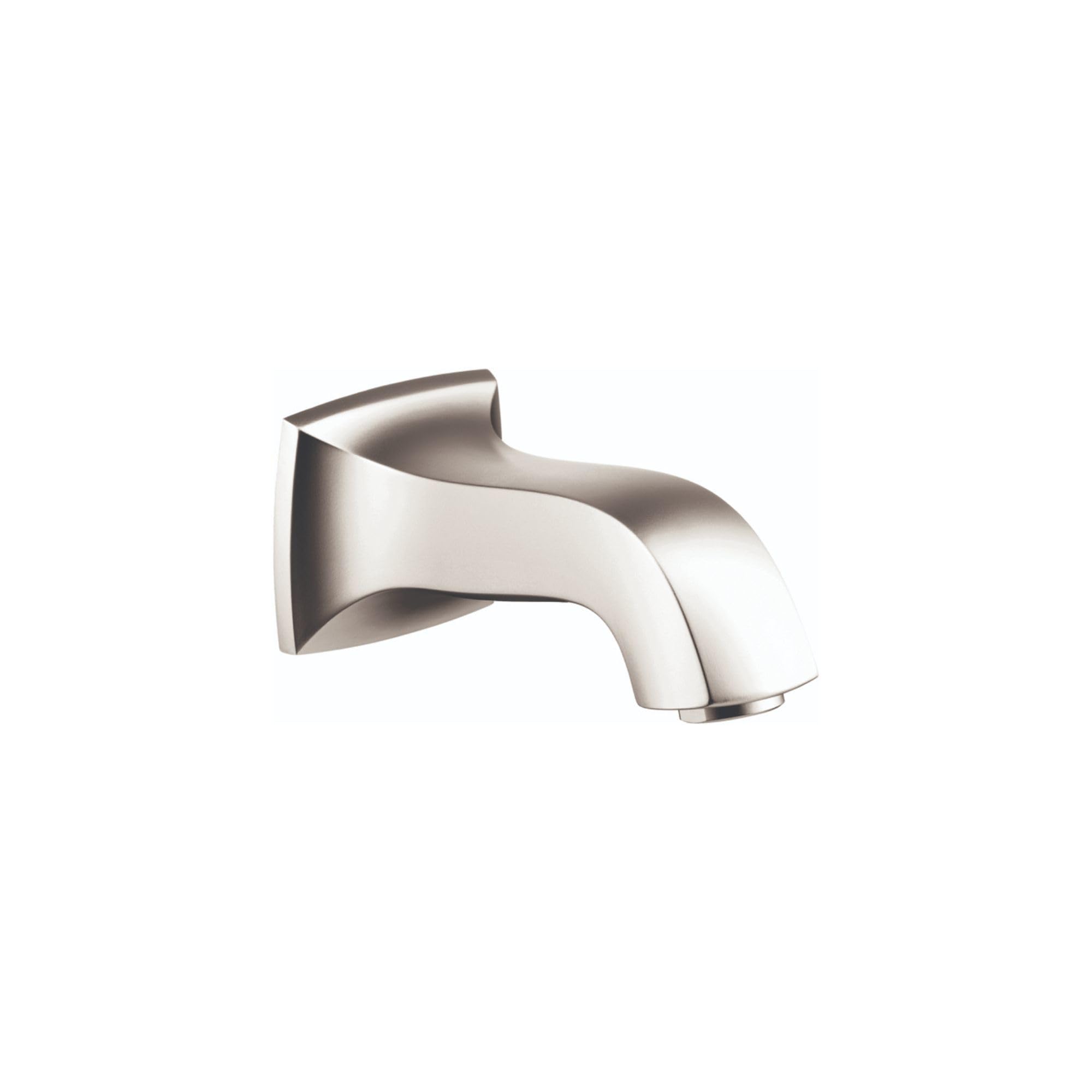 Bec de baignoire classique hansgrohe en nickel poli pour une salle de bain de luxe