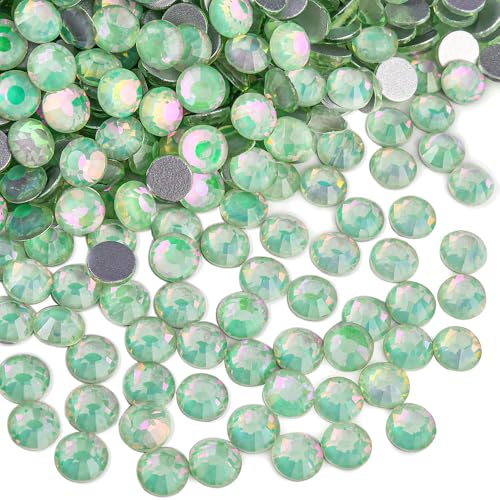 Image of Flat Back Rhinestones 4.8mm SS20 Seafoam Green Opal 1440pcs