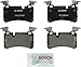 BOSCH BP1373 QuietCast Premium Semi-Metallic Disc Brake Pad Set - Compatible With Select Mercedes-Benz C63 AMG, CLS63 AMG, E63 AMG, SL63 AMG, SL65 AMG; REAR