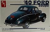 AMT #2400 '40 Ford Coupe 1:25 Scale Plastic Model Kit NEEDS ASSEMBLY