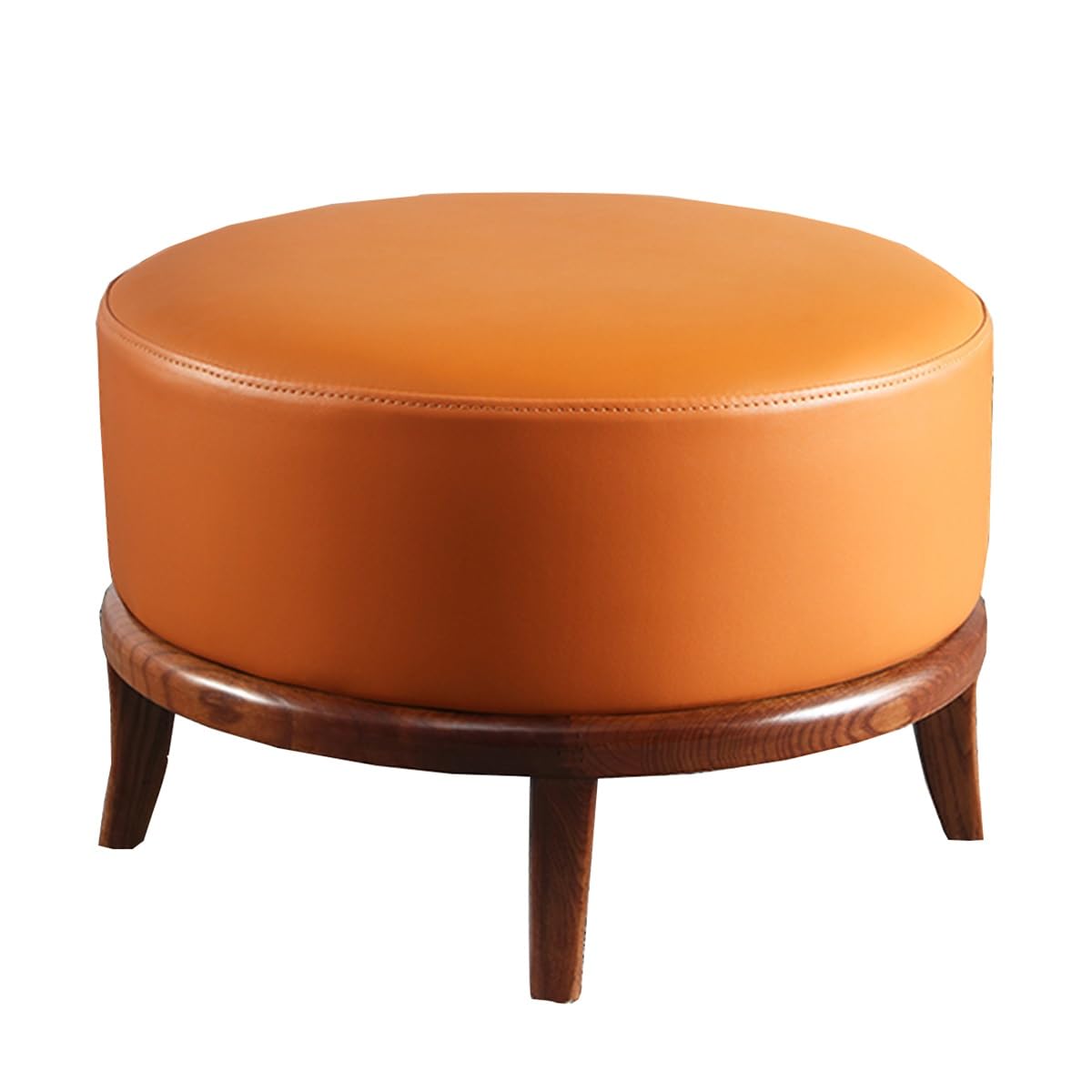 Petit escabeau pour chambre à coucher et tabouret rond de coiffeuse