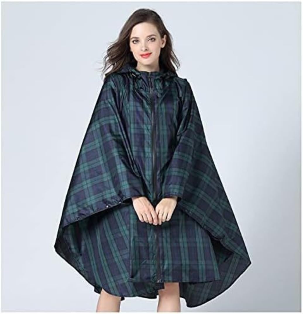 Capa de Lluvia Reutilizable Chubasquero Impermeable Para Mujer, Ropa Para La Lluvia, Abrigo Para Para Exteriores, Poncho, Chaqueta, Capa Ropa de Agua para Exteriores