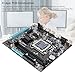 Zopsc H110 Gaming Motherboard LGA 1151 ATX Desktop Motherboard for 6th 7th 8th Gen 14nm CPU with 2X DDR4 M.2 NVMe NGFF 6GB s PCIe Slots