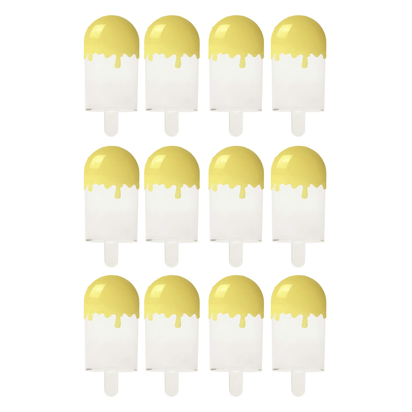 Tsophreniq 12pcs Lovely Ice Cream Small Suitcases Party Decoration Boxes for Wedding Supplies and Party Treats Storage Ornament Multipurpose Candy Boxes