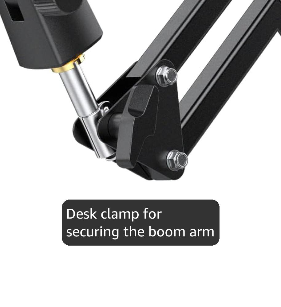 FIFINE K688 Podcast Microphone Kit, USB/XLR Dynamic Microphone with Boom Arm for PC/XLR Mixer, Gaming Mic with Mute Button, Headphone Jack for Vocal, Voice-Over, Streaming, Music Recording -K688CT