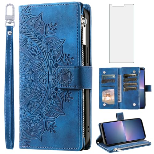 Coque Sony 5V UK DKTTQB Bleu au design ultra fin et texture antidérapante