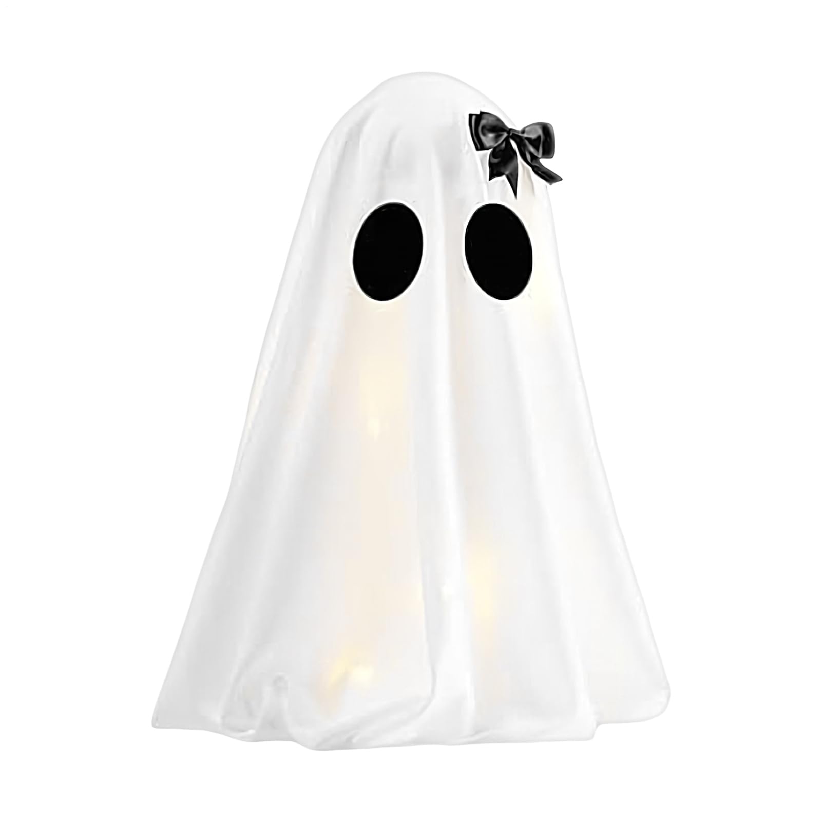 Ghost , Ghost Lantern | Battery Operated LED Lamp for Halloween Party Decor on Fireplace Table
