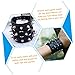 LIFKOME 2pcs Elegant Mens Bracelet Spikes Punk Decor for Leather Wristband Fashion Present