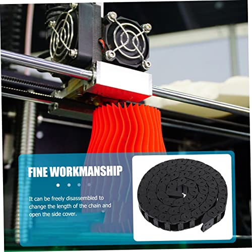 Asakkura Corrente De Tanques Trilha De Cabo Máquina Cnc Corrente De Arrasto Cabo De Corrente De Arra