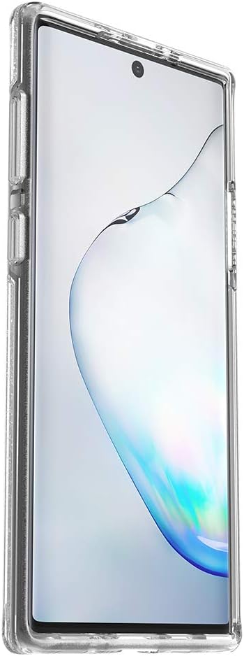 OtterBox Symmetry Clear Series Case for Samsung Galaxy Note10 - Stardust (Silver Flake/Clear) - Image 5