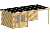 Firsthöhe 220 cm - Tür Maße 169 x 176 cm - Wandhöhe 209 cm -