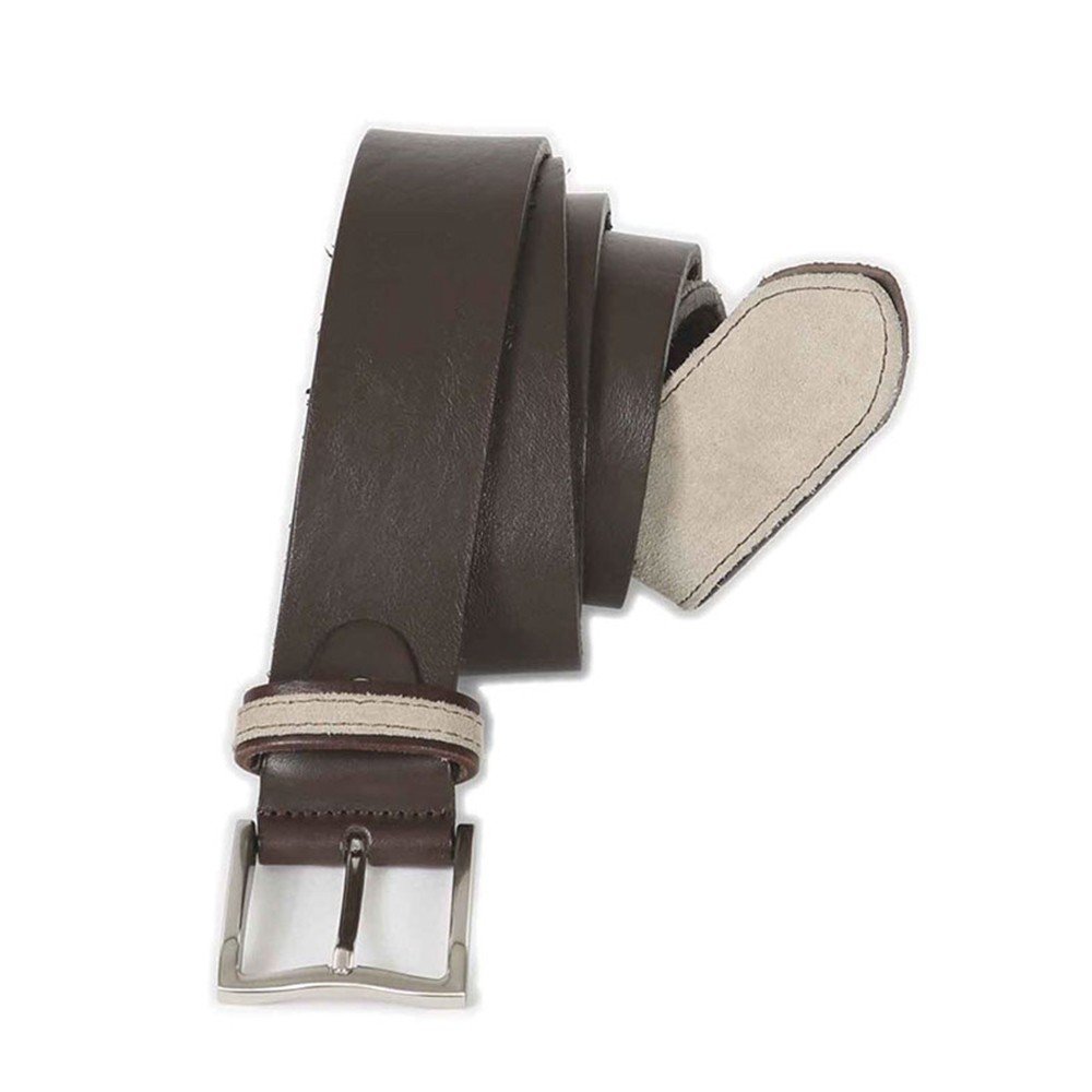 MaxfortMen's Plus Size 1-XF Leather Belt with Suede Inserts