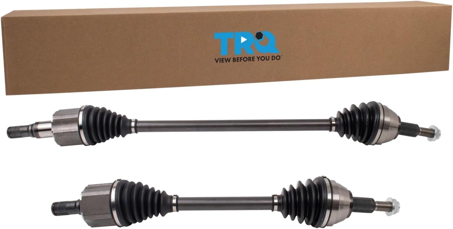 TRQ CV Axle Shaft Assembly Set Compatible with 2017-2023 Chrysler Pacifica