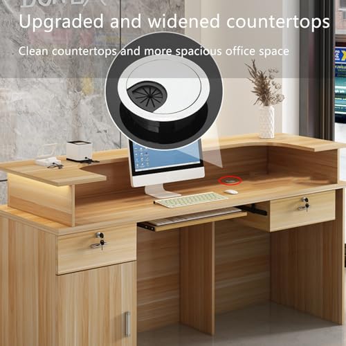 Reception desk,front desk reception counter,retail counter,reception desk with counter,front desk,store counter,standing reception desk,checkout counter,reception desk small,modern reception desk(C)