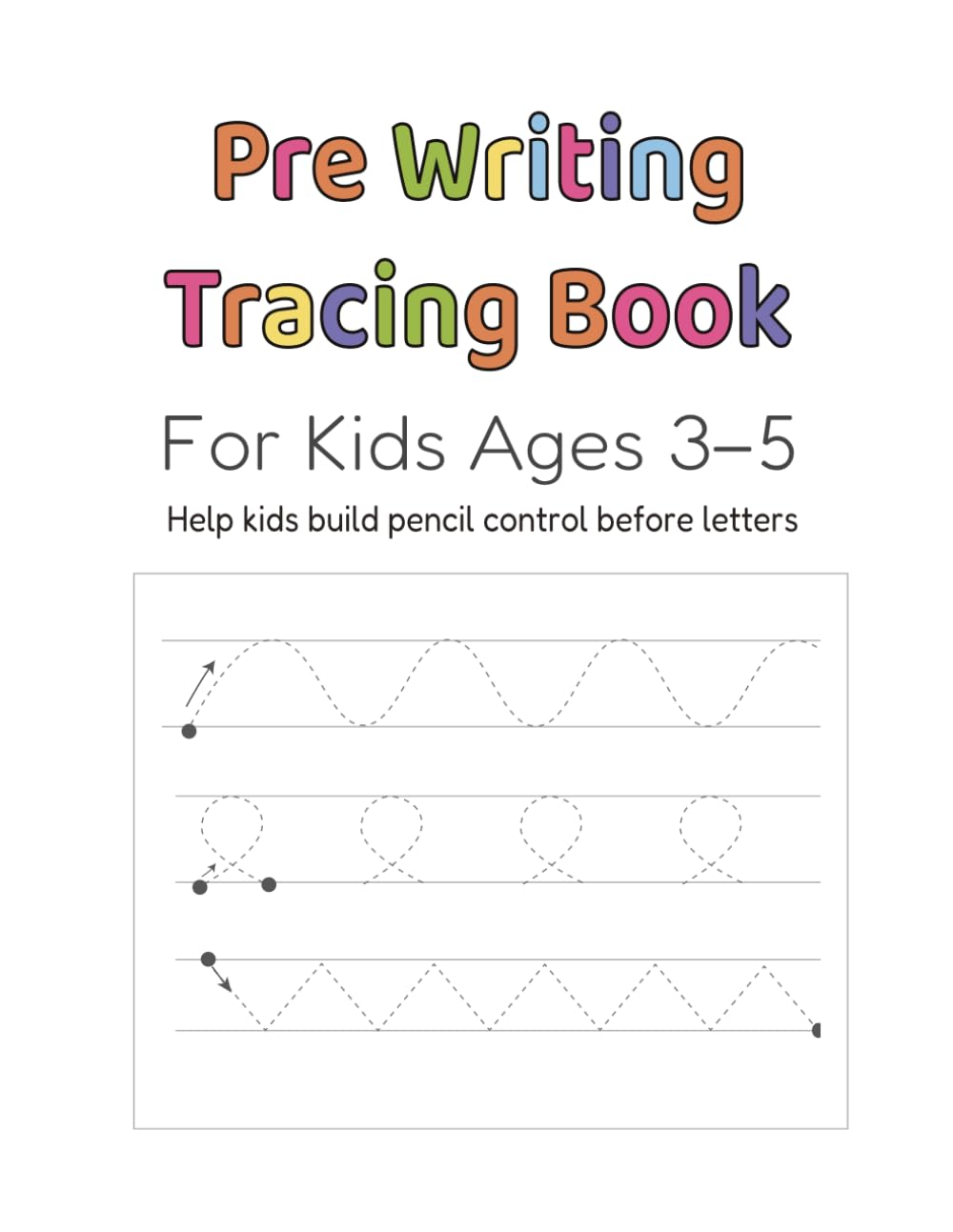 My First Tracing Workbook: Fun Tracing, Shapes, Mazes & Coloring for Kids Ages 3–5