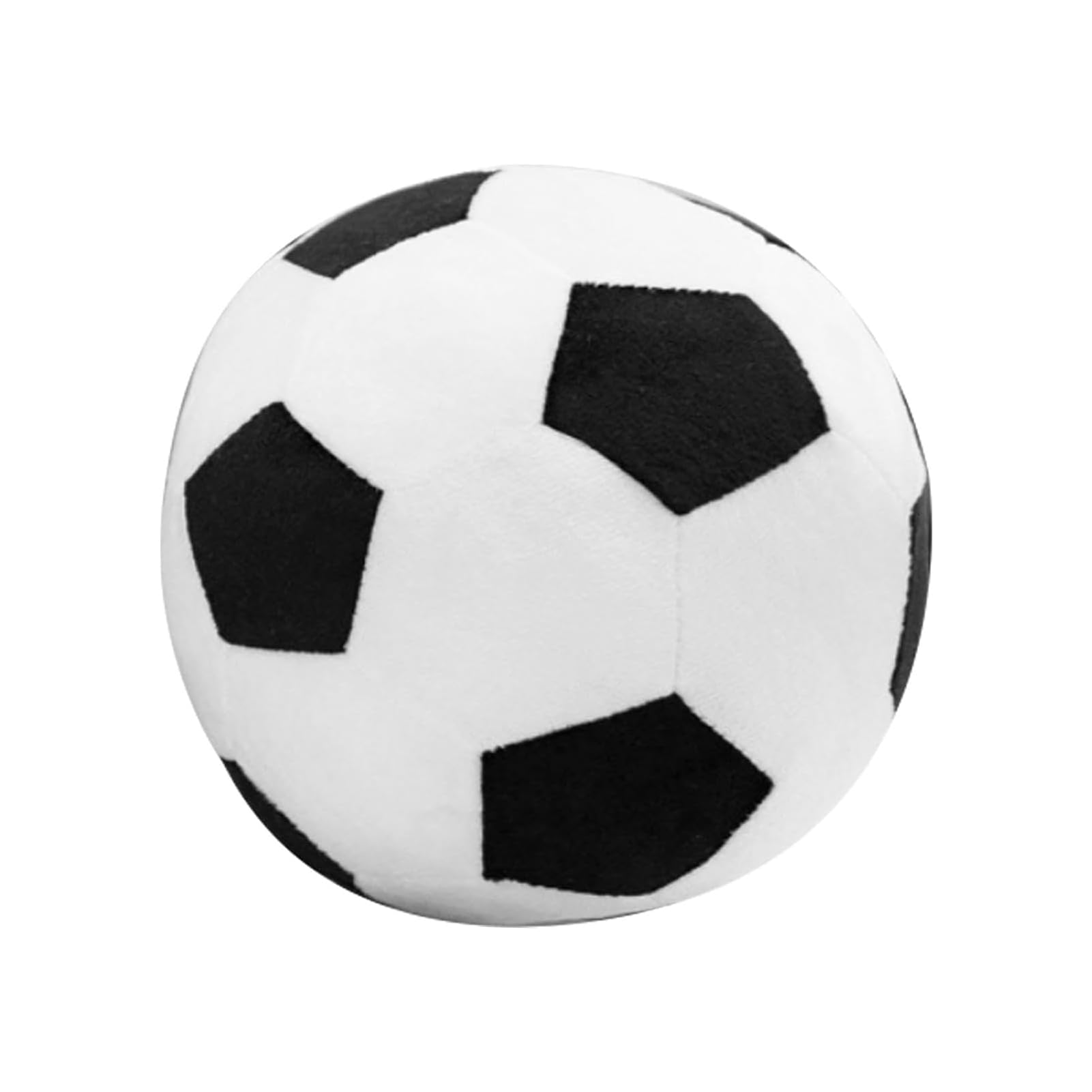 HAWOMOTA Plush Football Toy, 18cm Soft Football Toys, Interactive Dogs Toys Ball for Big and Medium Dogs, Puppy-Dog Plush Toys and Birthday Gifts