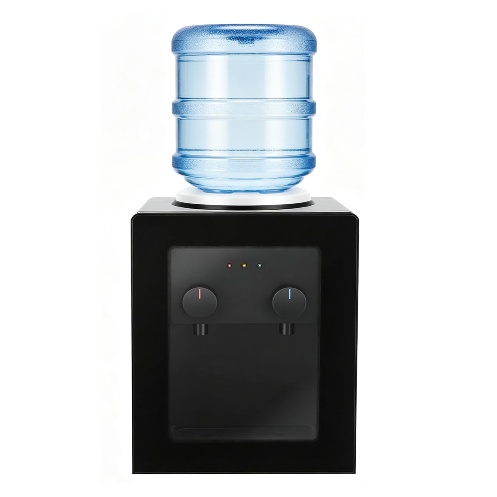Dispensador de agua eléctrico de 550 W, dispensador de agua automático con refrigeración, temperatura de calentamiento 85-95 ℃, pequeño dispensador de agua adecuado para oficina y hogar 270 x