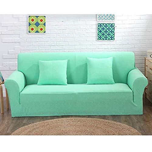 Housse de canapé d'angle extensible en jacquard tricoté F 235-300cm