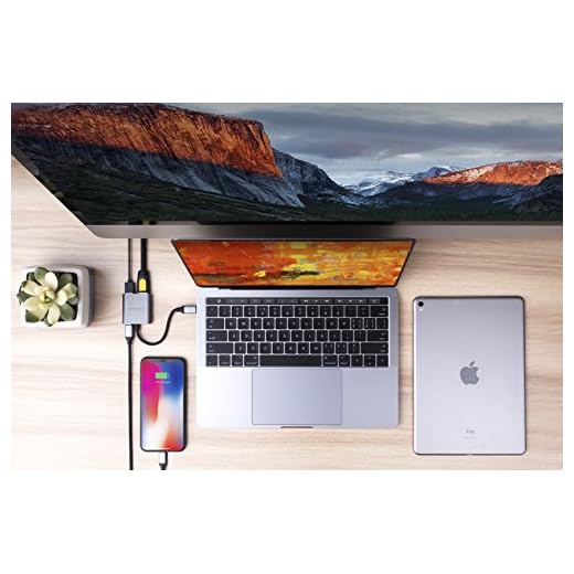 HYPER HD259A USB 3.0 (3.1 Gen 1) Type-C Gris - Concentrador (USB 3.0 (3.1 Gen 1) Type-C, HDMI,USB 3.0 (3.1 Gen 1) Type-A,USB 3.0 (3.1 Gen 1) Type-C, Gris, Aluminio, USB, 1 Pieza(s))