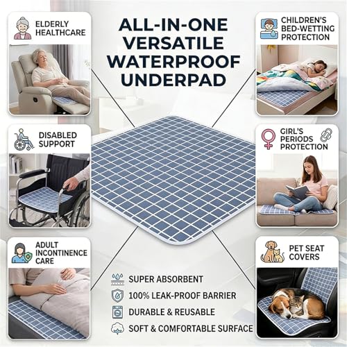 Alèse lavable contre l'incontinence pour protéger le matelas - 5
