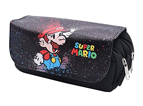 TANHULU Estuche de Lápices De Gran Capacidad Bolsa De Cosméticos Portalápices Útiles Escolares Regalos De Papelería Impresión de animación 3 Cover