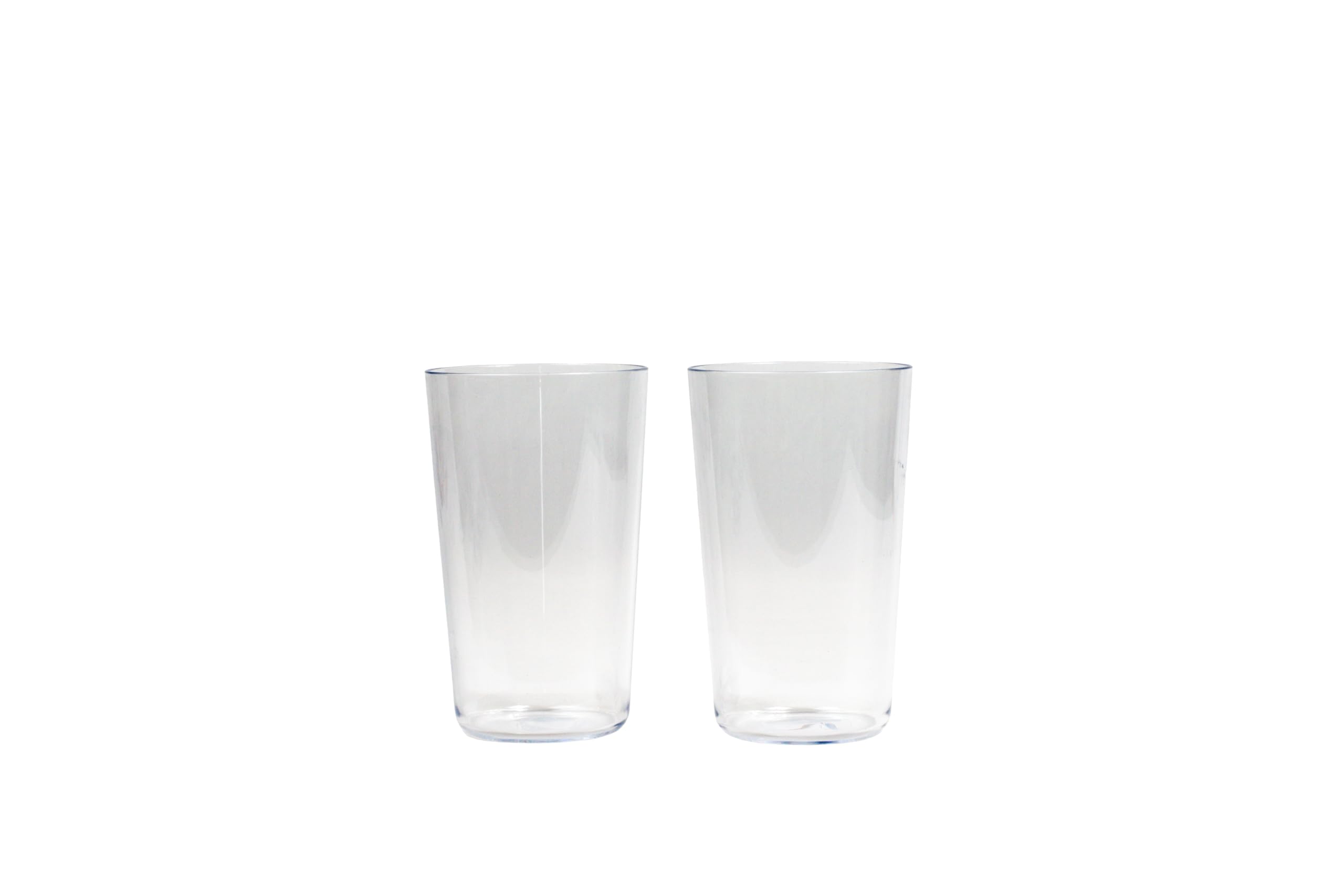 Abode Homewares Tritan Simple Jumbo Drinkware, Set of 6, 21.4 oz., Clear