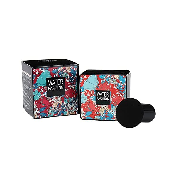 Air-Cushion-CC-Cream-Mushroom-Head-Foundation-BB-Cream-Moisturizing-Concealer-Makeup-BaseOil-ControlLong-Lasting-with-Mushroom-Makeup-Sponge-Natural abyomon Air Cushion CC Cream Mushroom Head Foundation, BB Cream Moisturizing Concealer Makeup Base,Oil Control,Long Lasting with Mushroom Makeup Sponge (Natural)