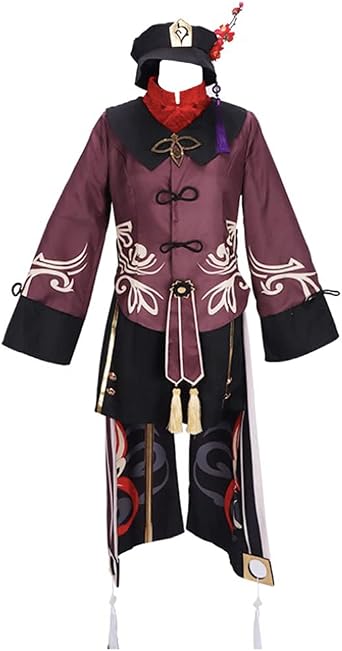 Game Genshin Impact Cosplay Costume Hu Tao Dresses Women