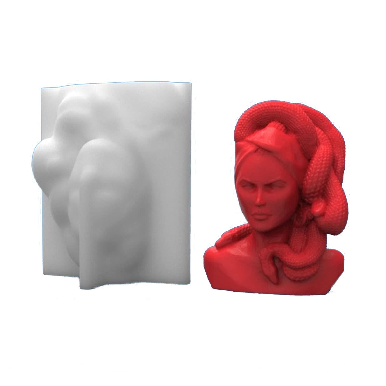Yhplxyuus Snake Silicone Mold Plaster Making Epoxy Party Supplies Household Silicone Molds for Making