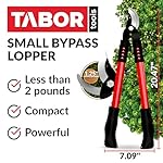 TABOR TOOLS GL18A Small Bypass Lopper, Short Bypass Tree Trimmer, Chops Branches with Ease, Branch Cutter with 1.25 Inch Clean Cut Capacity. - Image 2