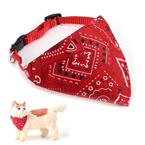 AKORD Collar Bandana para Perros, Ajustable