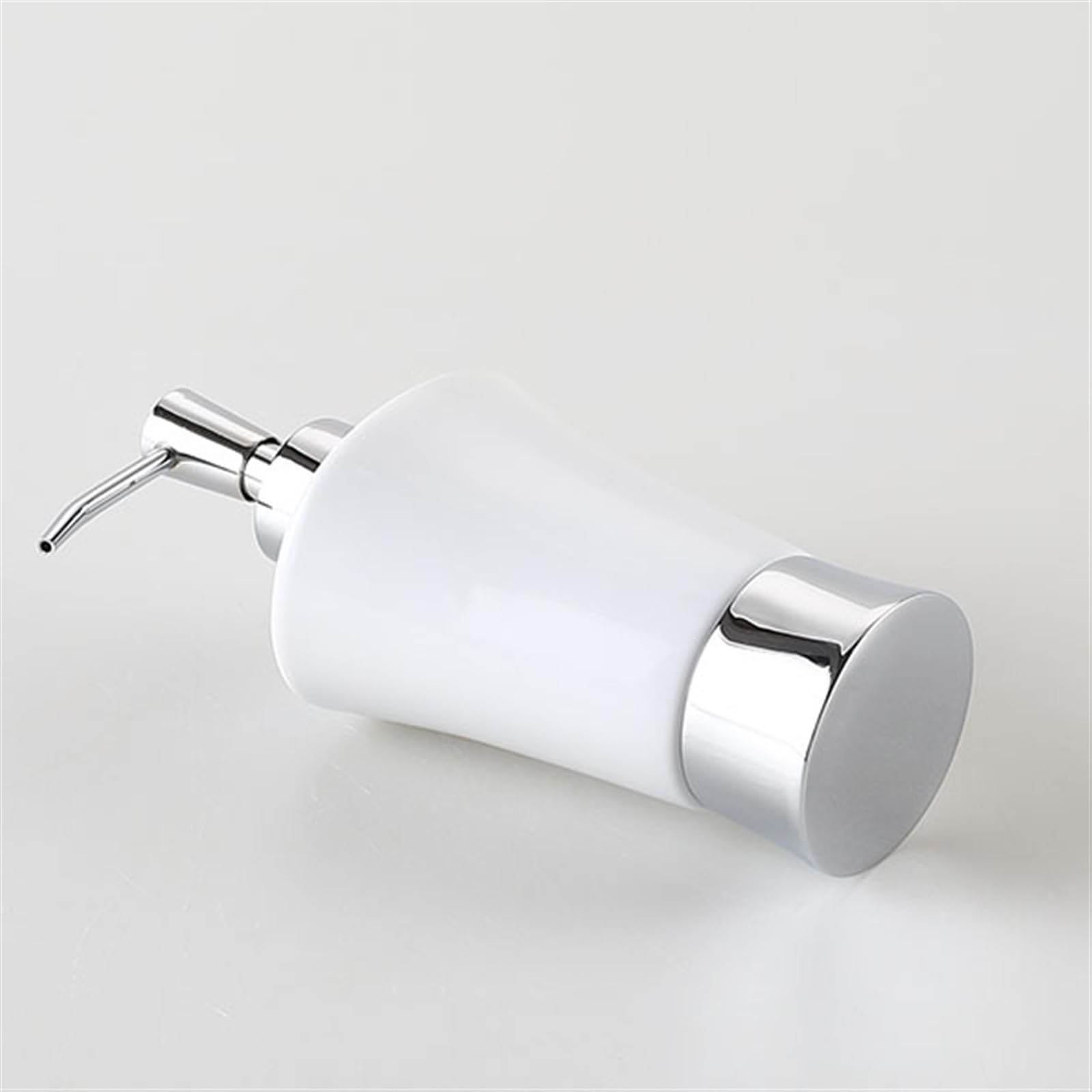 Dispenser Sapone Bagno Dispenser Sapone Cucina Dispenser di sapone da cucina, pompa for sapone in ceramica, bottiglia for sapone for le mani, sapone, lozione (205 ml/8,45) Dosatore Detersivo Lavatrice