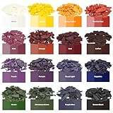 MAQIHAN Candle Dye for Soy Wax Candle Making - 16 Vibrant Colors Wax Dye for Soy Candle Making,Bulk Candle Soy Wax for Candle Making Supplies,Wax Coloring Dye for DIY Candle,Safe and Natural