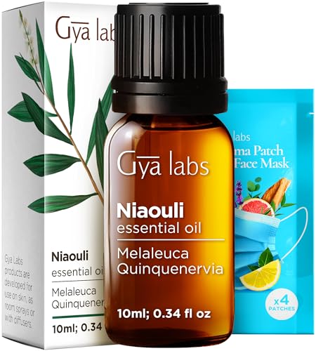 Image of 100% Pure Niaouli Essential Oil - 0.34 Fl Oz - Niaouli Oil for Hair, Skin, Diffuser, Aromatherapy & DIY Candle Making Scent