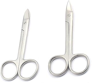 AAPROTOOLS Stainless Steel Crown Scissors Elbow and Straight for Ligature Round Wires A+ Quality